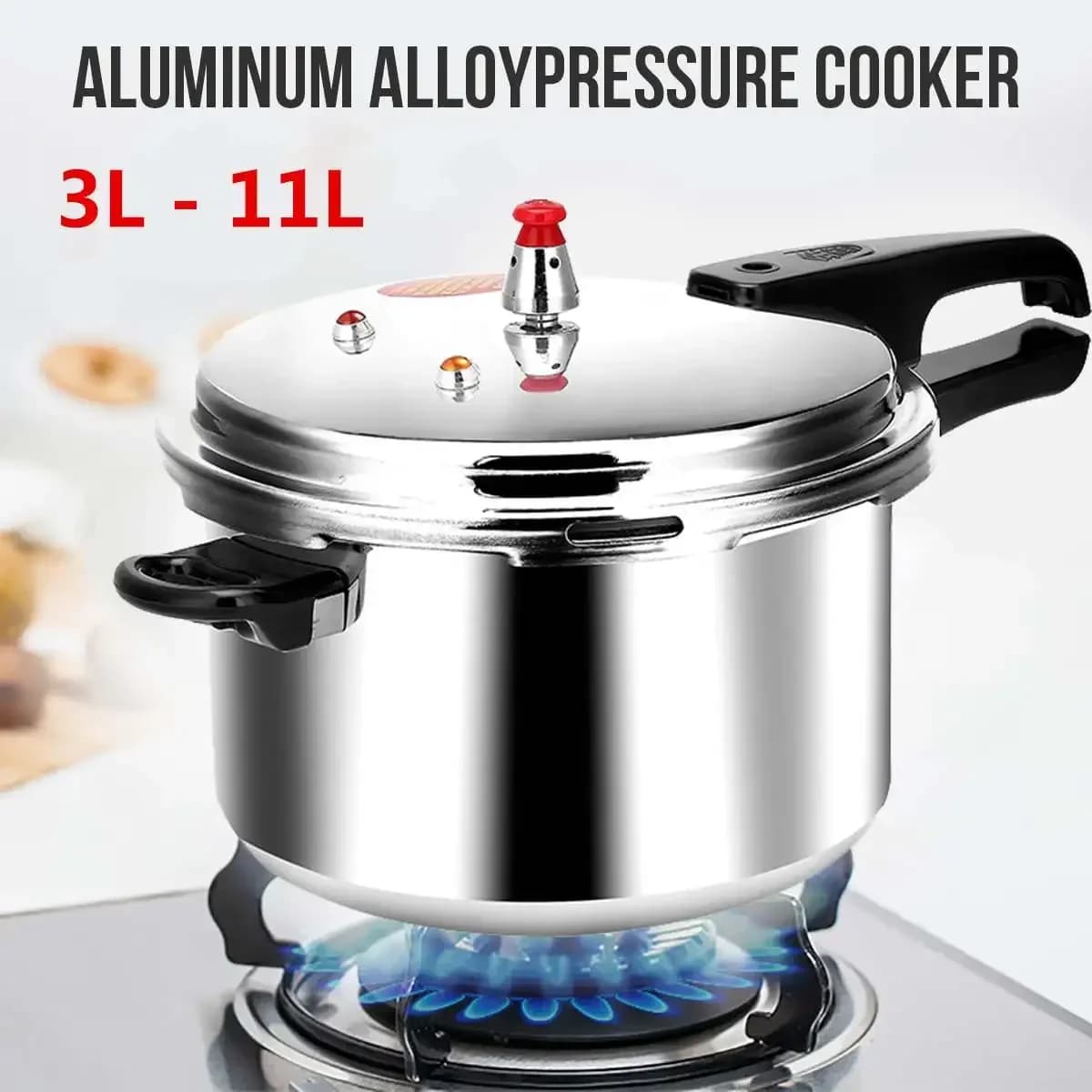18/20/22/28 centimetri Cucina Pentola A Pressione Stufa Elettrica Stufa A Gas Risparmio Energetico di Sicurezza Utensili Da Cucina di Campeggio Esterna 3/4/5/11L