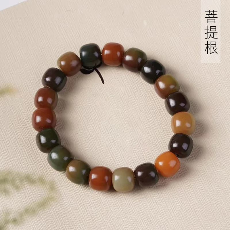 Bracciale con perle a secchiello Dunhuang Bodhi, dimensioni 10*11, perline decorative unisex per meditazione e decorazione gioielli, produttore