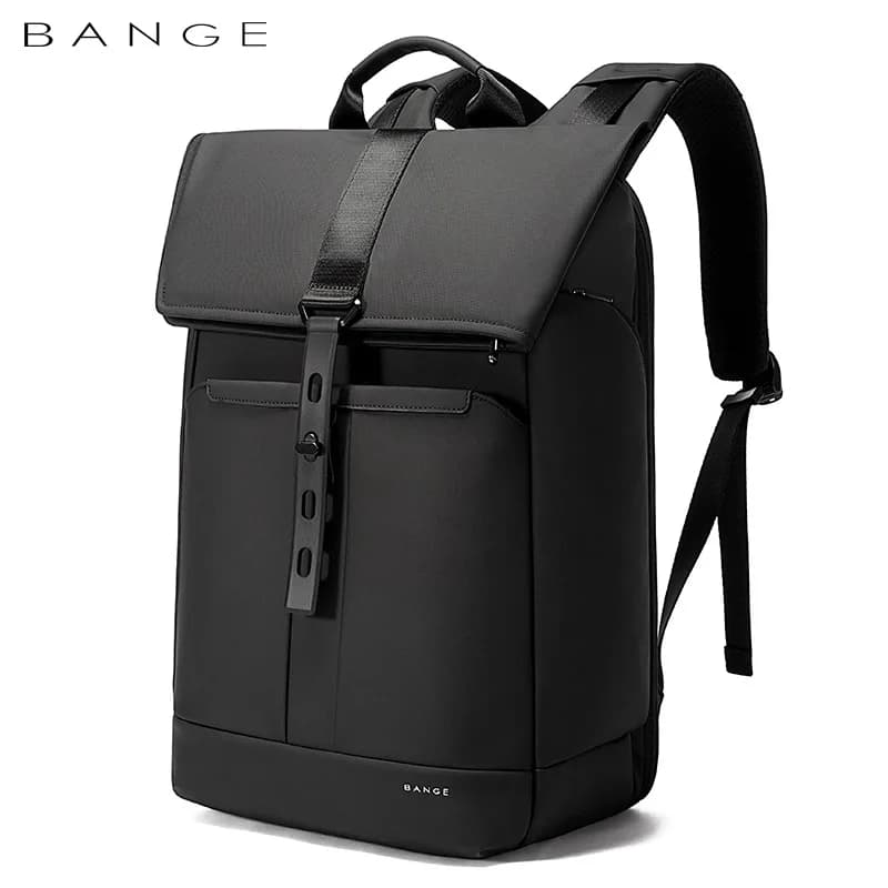 BANGE Zaino per laptop impermeabile antifurto da uomo unico Zaino da lavoro quotidiano da 15,6 pollici Zaino da scuola mochila per donna