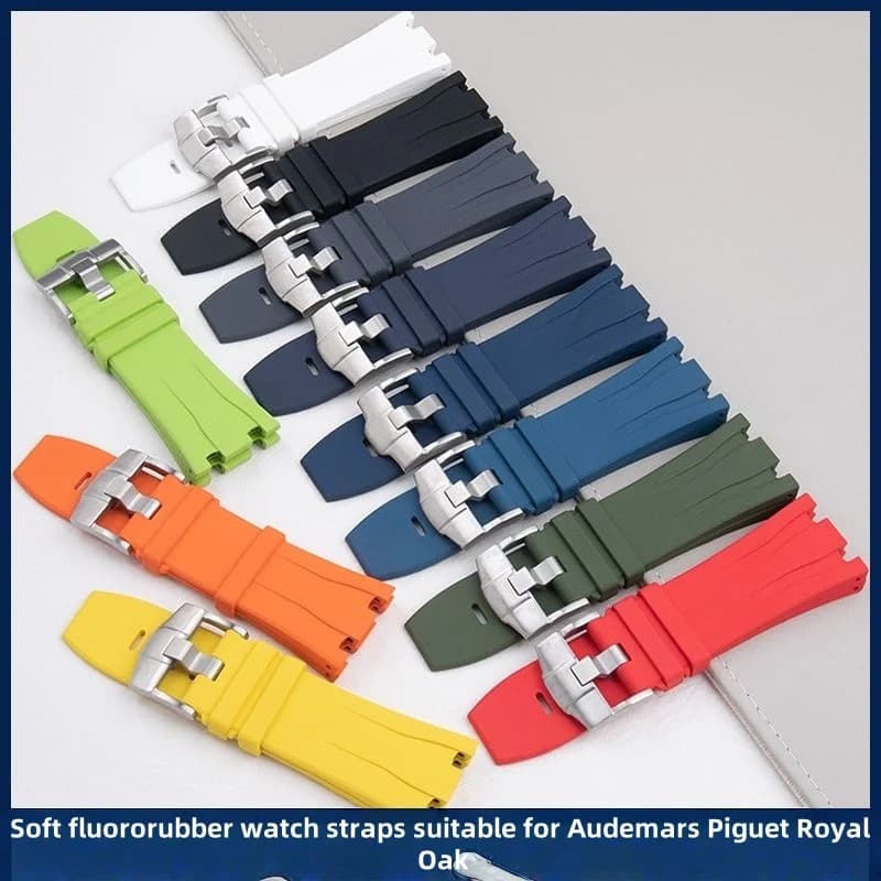 28mm Rubber Watch Band for Royal Oak 15710 15703 Diving Bracelet for Men Women Sport Wrist Band for GA2100 Watch Strap