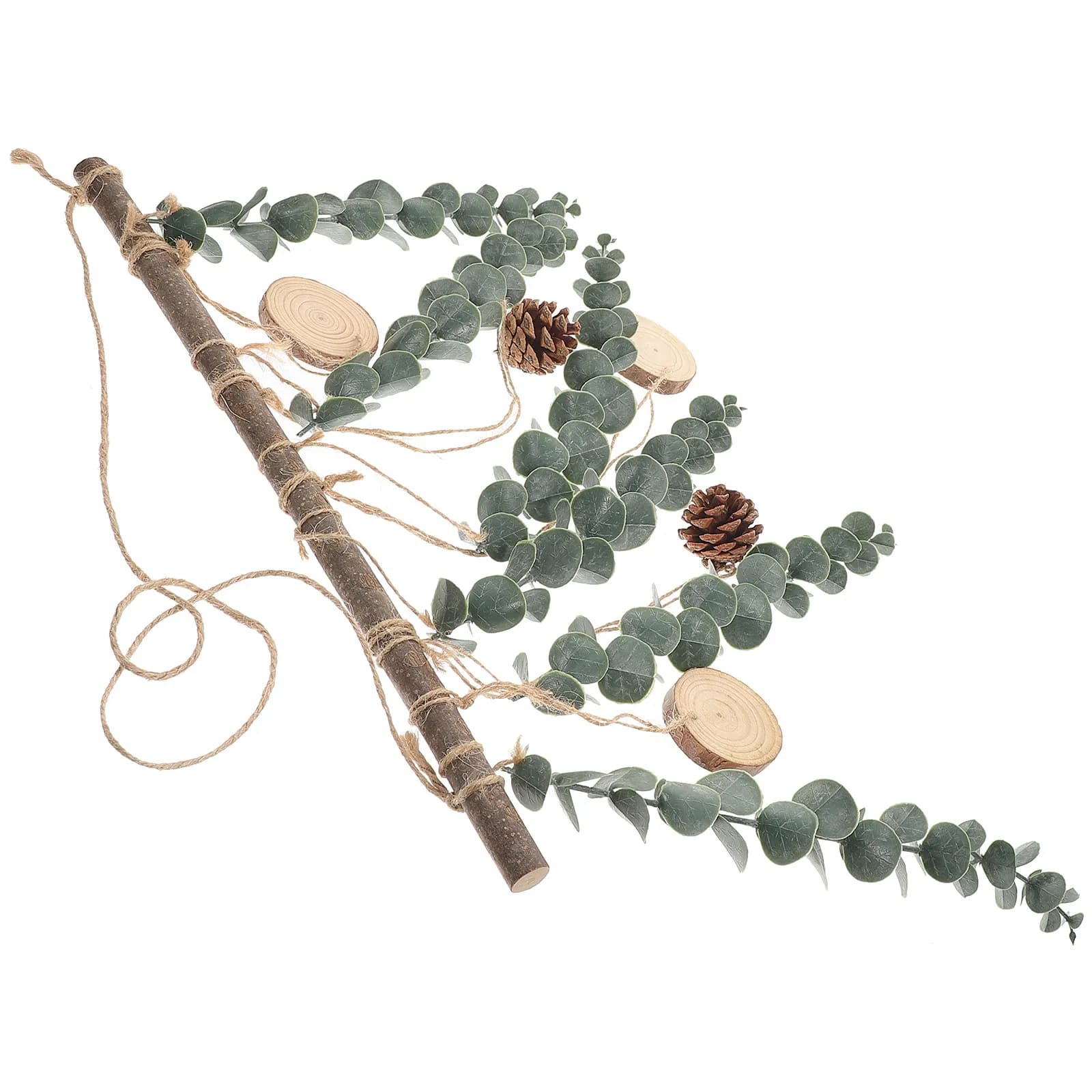 Artificial hanging plants, realistic decorations with green leaves for walls, for home, office, weddings, parties, interior and exterior.