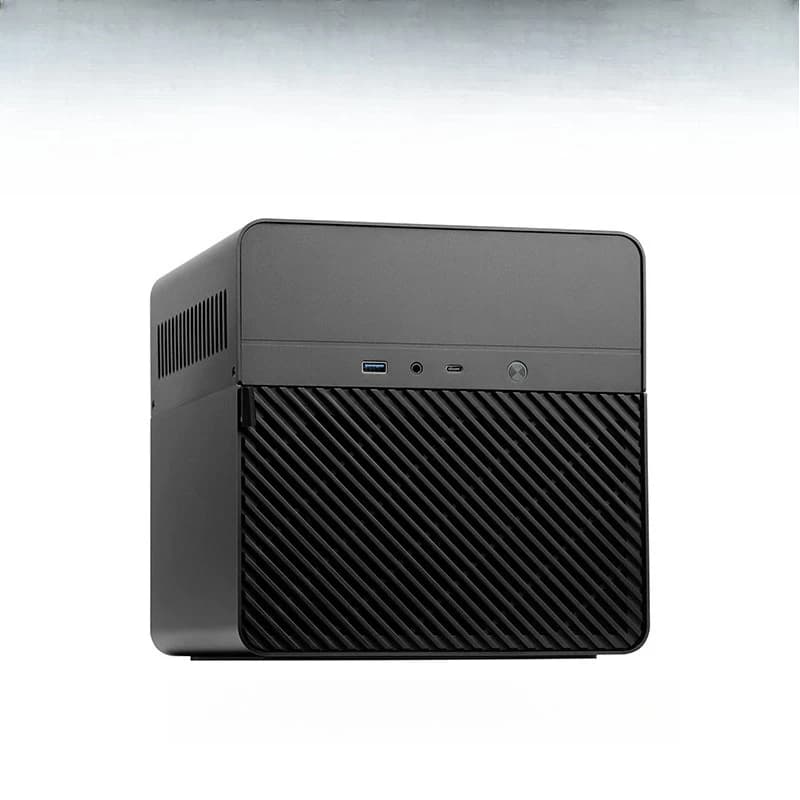 Upgraded Custom 5‑Bay NAS Chassis Hot‑Swap Drive Bays ITX Motherboard Home Storage Server Computer Case