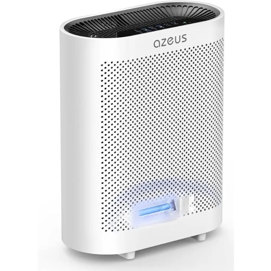 Purificatore d'aria HEPA per la casa, fino a 2160 piedi quadrati, per ambienti di grandi dimensioni, con luce UV, generatore ionico, filtro per ufficio o uso commerciale, rimuove il 99,97% dei pollini.