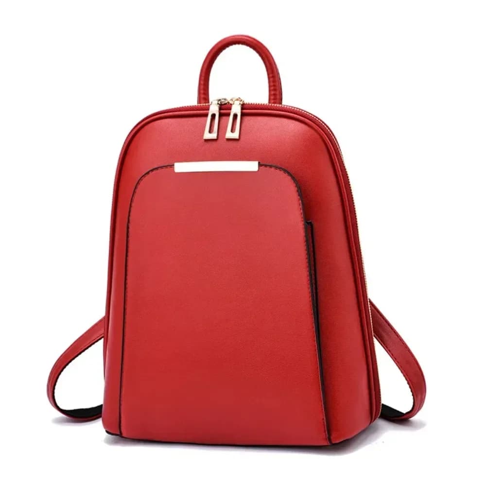 Nuovo Zaino di Lusso da Donna in Pelle Delicata, Borsa a Spalla alla Moda, Zaino Designer da Donna, Zaino Scolastico per Ragazze, Borsa per la Scuola