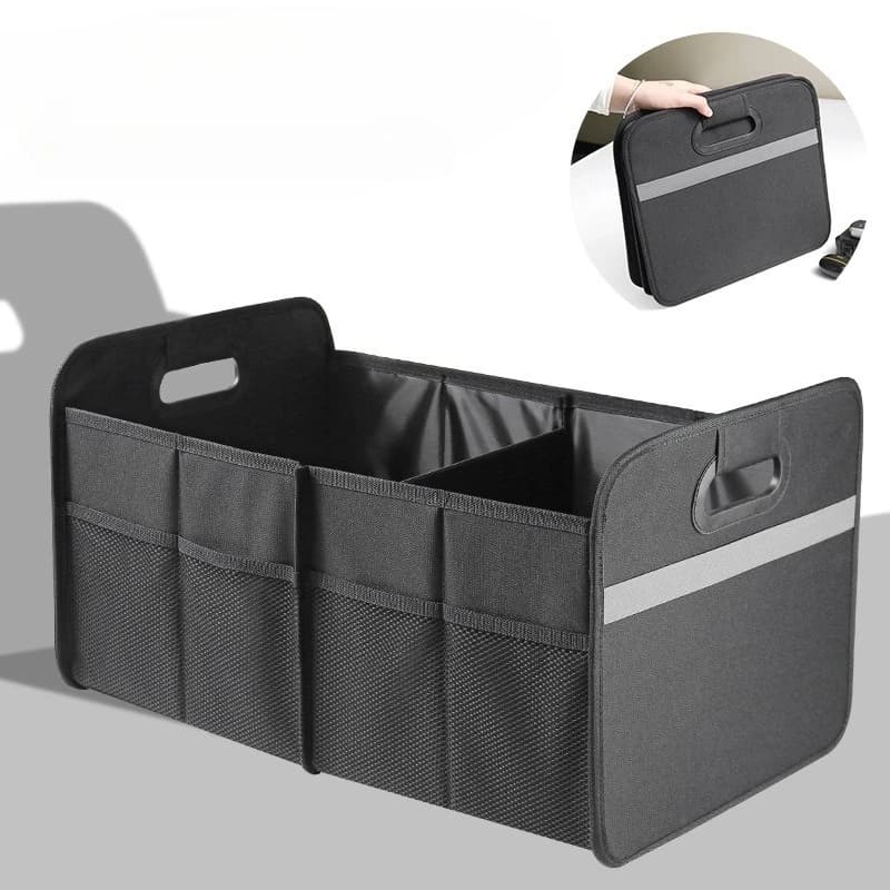Scatola portaoggetti per auto Oxford pieghevole per bagagliaio per auto, giocattoli, contenitori per alimenti, borse, scatola, accessori per auto, organizer automatico