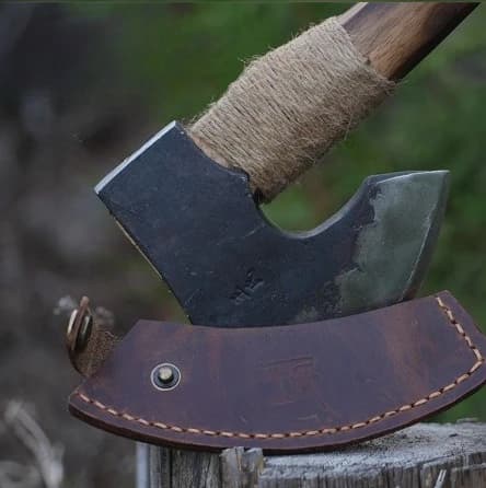 NEW Hand Forged Outdoor Chopping Wood Engineer Axe Multifunctional Self-defense Tactical EDC Tool