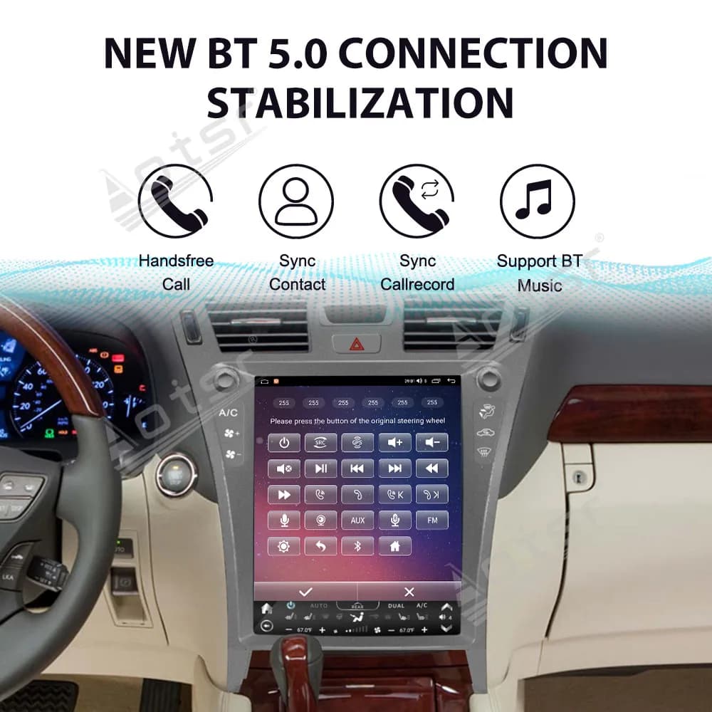 13.1’’ Android 13 Carplay For Lexus LS460 2006-2012 GPS Navigation Car Radio HD Touch Screen Multimedia Auto Stereo