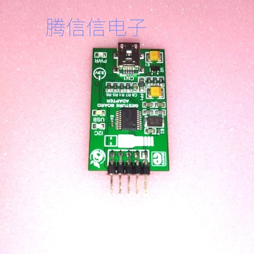 1 pcs MGC3130 Module MIKROE-1973 SCHEDA GESTURE ADATTATORE USB Development Card Wraper
