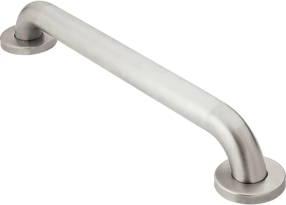 12 inch stainless steel bathroom support bar with concealed screws, supports 500 pounds, complying with ADA standards