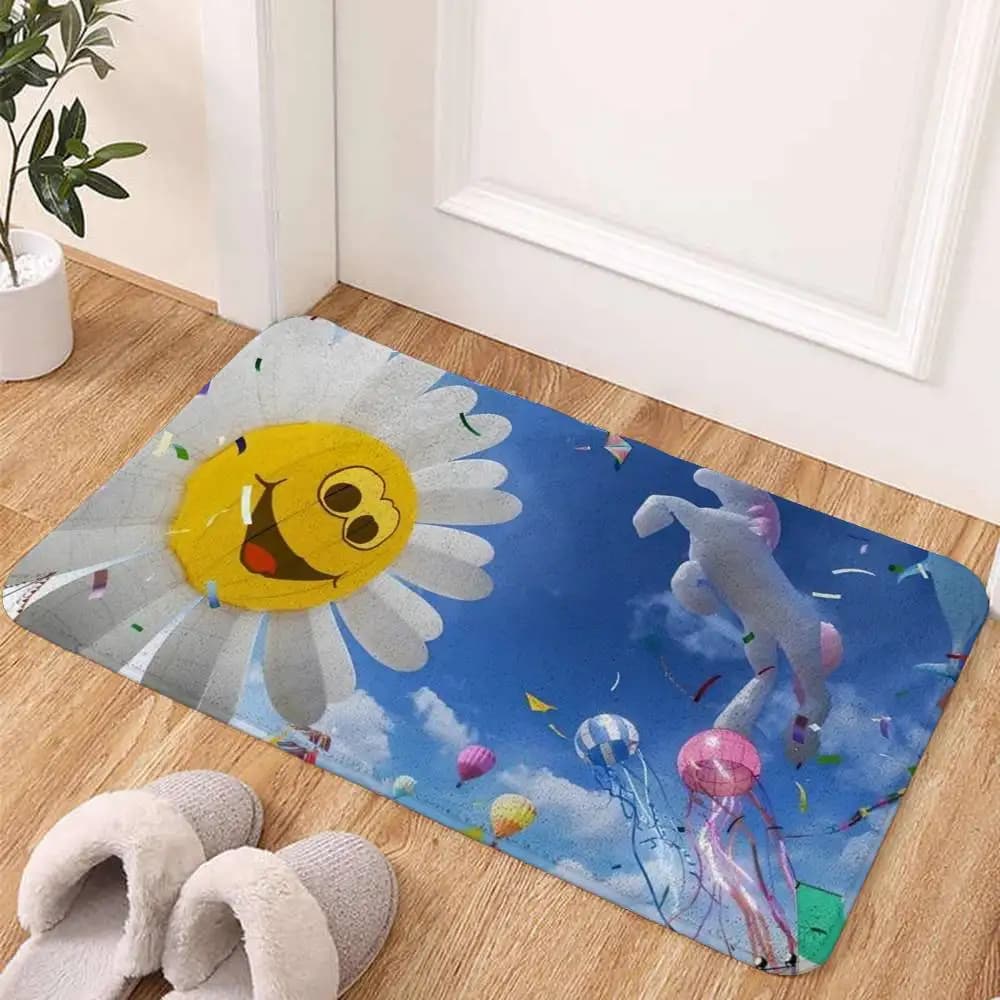 S-Seventeen God Of Music Tappeto antiscivolo per bagno Tappetino per porta Tappetino per decorazione domestica Tappetino per porta d'ingresso Tappetino per porta antigraffio
