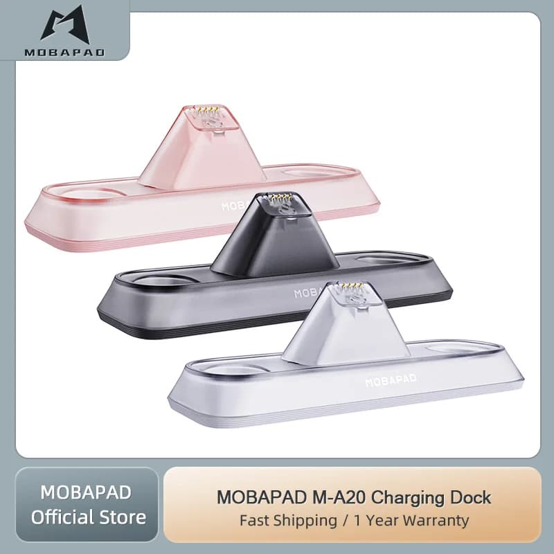 Stazione di ricarica MOBAPAD M-A20 per controller CHItU 2 Switch2 Pro2 HD, accessori per gamepad.