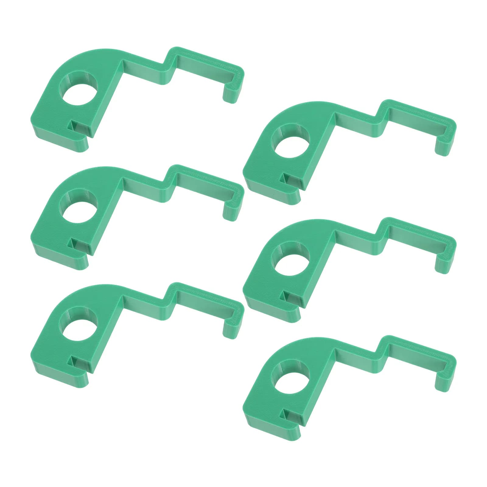6Pcs Garbage Bin Ventilation Clamp Trash Can Airflow Clip for Garden Office Indoor Outdoor Odor Reduction Bin Airflow Spacer