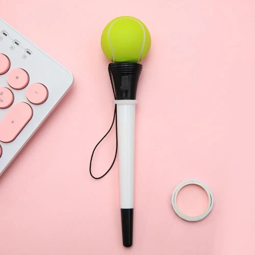 Pen Soccer Boxing Glove Baseball Writing Pen 0.5mm Bounce Decompression Pen Gaming Ballpoint Pens Signing Pens Funny Gel Pens