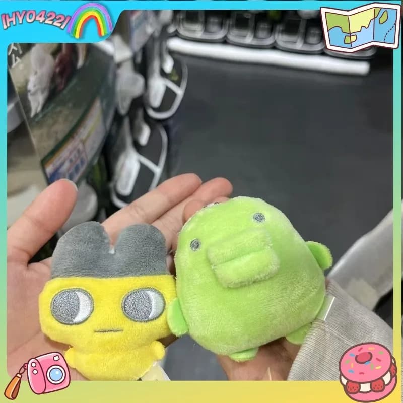 Cartoon Cute Keychain Cute Tamagot Chi Doll Pendant Soft Bag Hanging Ornament Mini Cartoon Toy Gift For Adults