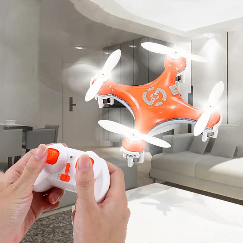 CX-10 Mini Rc Drone 2.4g 4CH RC Telecomando Quadcopter Elicottero Drone CX 10 LED Giocattoli Regalo Per I Bambini Giocattoli Regalo Di Natale