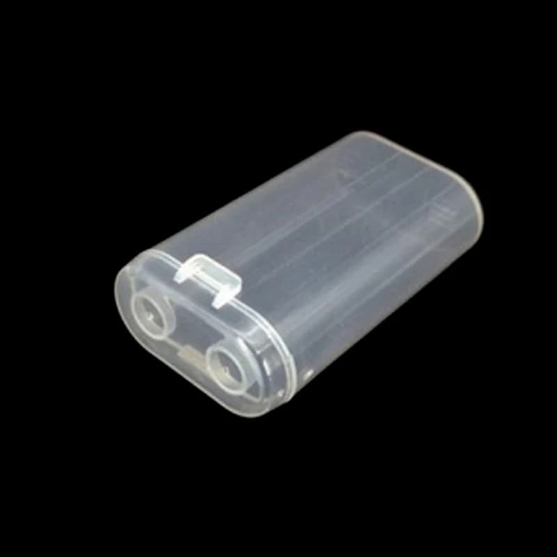 New Waterproof 18650 Battery Plastic Storage Box Rechargeable Battery Power Bank Plastic Cases Durable 18650 Battery Holder Case