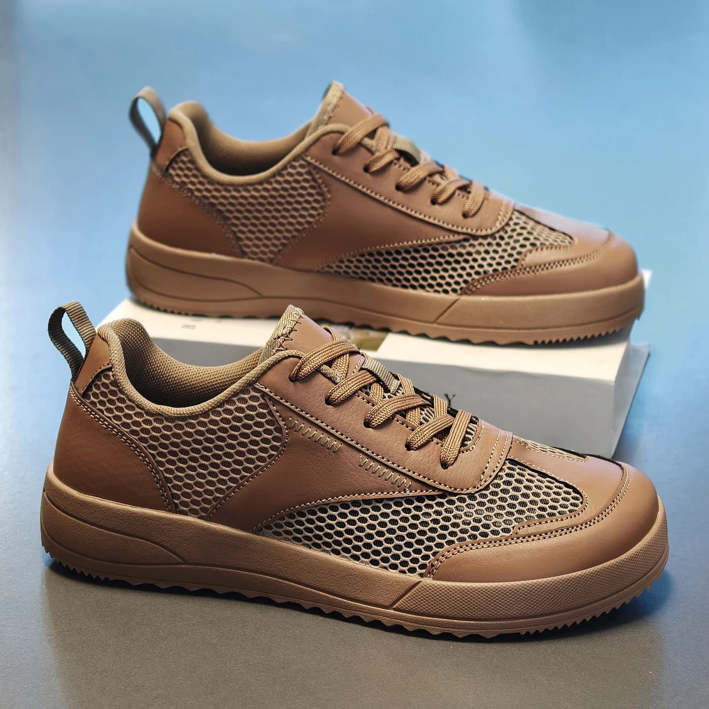 Men's Wide Toe Walking Shoes Lightweight Breathable Men Casual Shoes Outdoor Non-Slip Men's Running Sneakers Fashion Flat Shoes