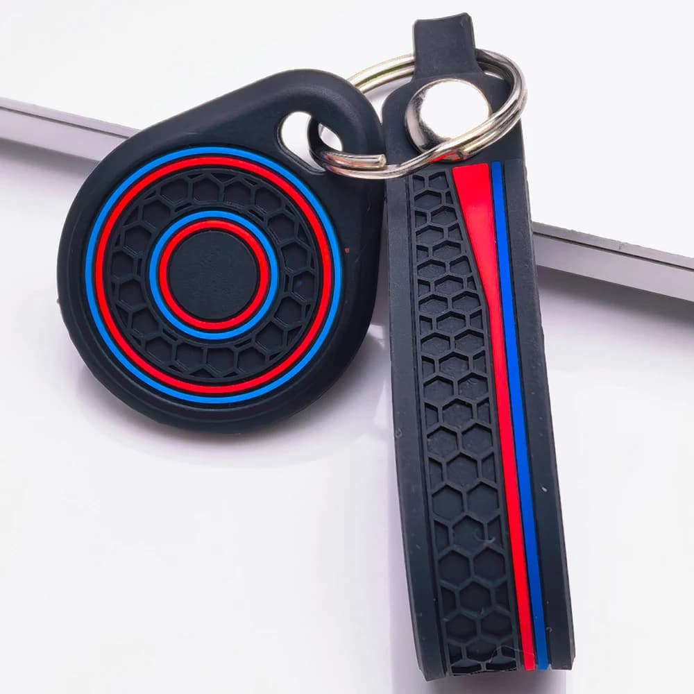 Silicone Access Card Holder Hz RFID IC Smart Card Token Tag UID Token MF NFC Tag with slim wrist strap Non Slip Precise Fit