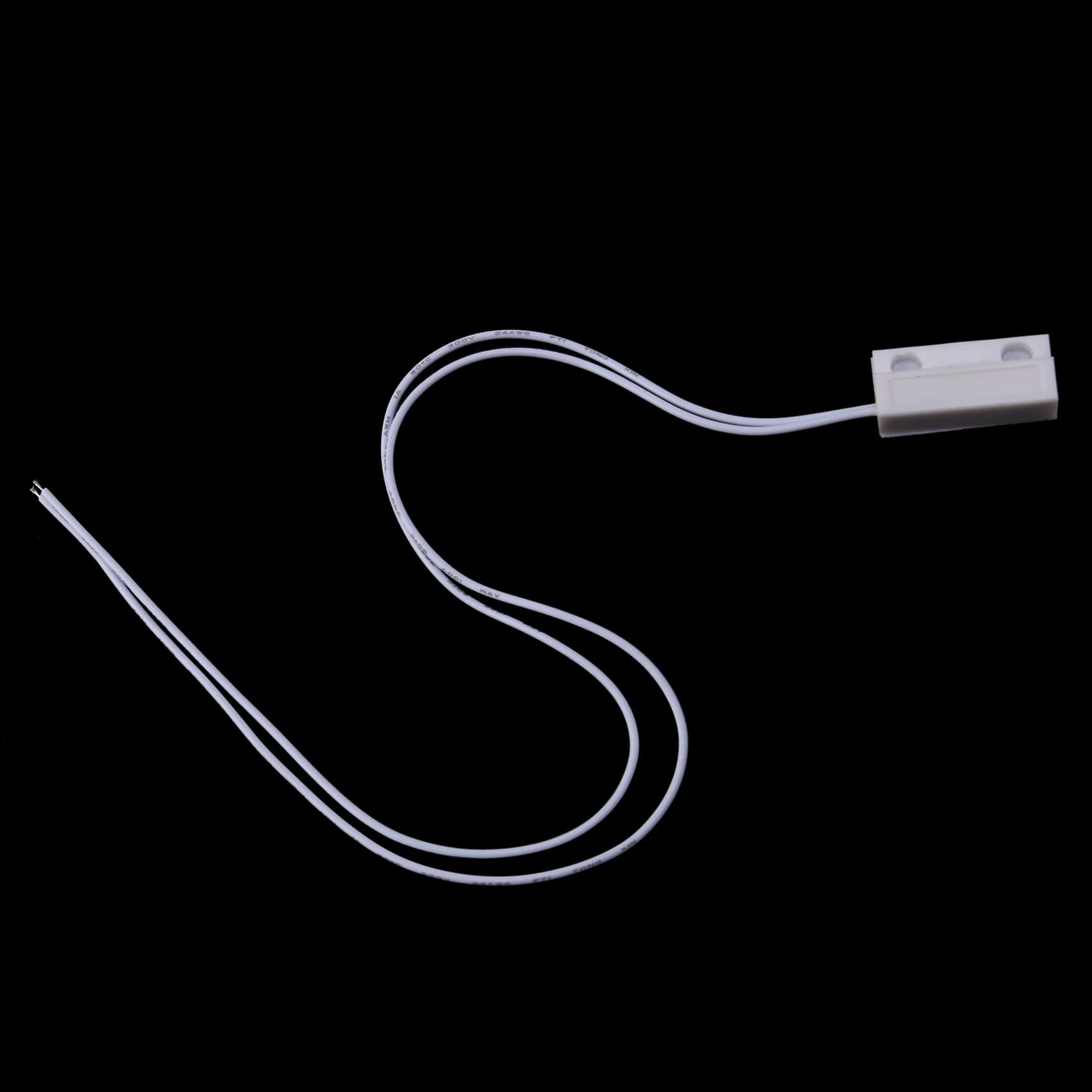 Sensore Magnetico Cablato per Porte e Finestre B29C-5 (5 Pezzi) MC-38 per Sistema di Allarme Domestico, Normalmente Chiuso (NC) Quando i Sensori Sono Accoppiati