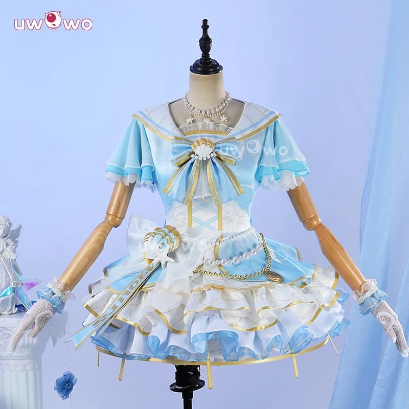Serie UWOWO Collab: Anime Loveee Live! Watanabe You Luxury Cruise School Idol Festival Costume Cosplay Halloween Cos
