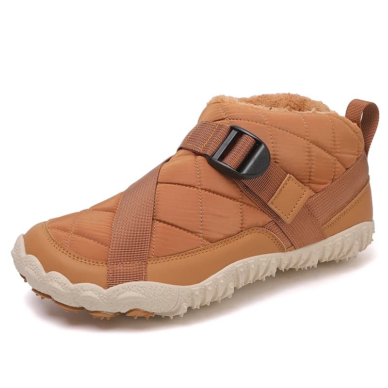 Nuove scarpe invernali in cotone caldo pile da uomo e da donna, stivali da neve, stivali di cotone alla moda di grandi dimensioni per anziani