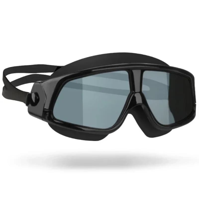 Swimwear Comfortable swim glasses with large silicone frame UV anti-fog Man Woman Swim mask Waterproof