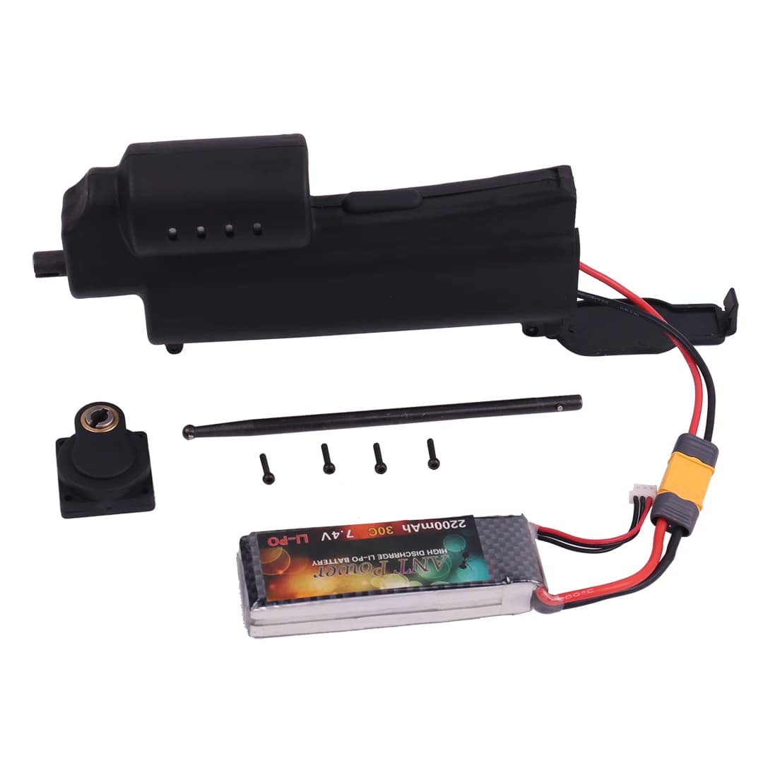 Avviamento Elettrico 70111A/70111 R020 per Motore Nitro HSP Vertex 16 18 SH 21, Compatibile con Auto RC HSP 94122 94188 Vertex Fuel
