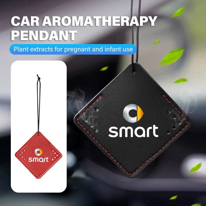 Car Air Freshener Tablets Hanging Rearview Mirror Aromatherapy Pendant For Smart Fortwo 451 450 453 Forfour Cabrio Crossblade