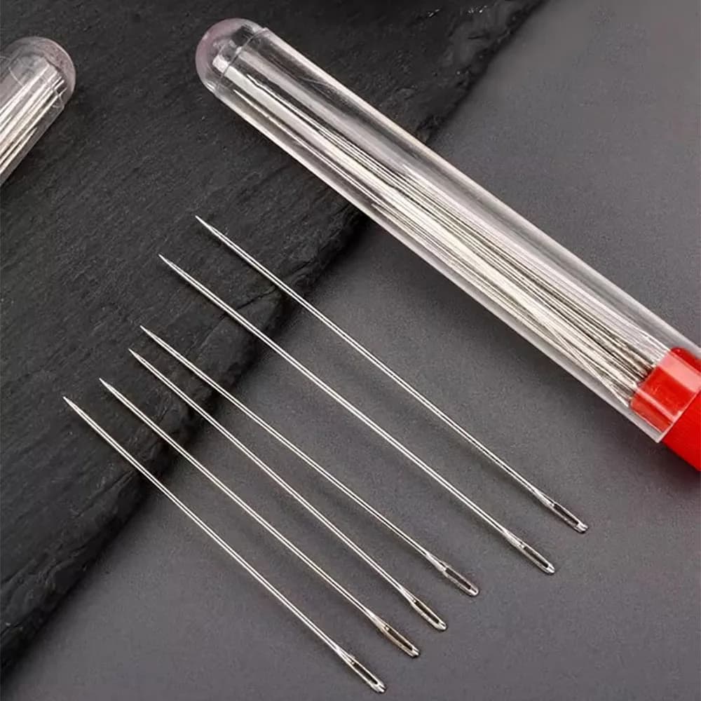 18 PCS/Set of Multifunctional Large Eye Sewing DIY Manual Sewing Needles Tool Kit And Needle Set Household Clothing Repair