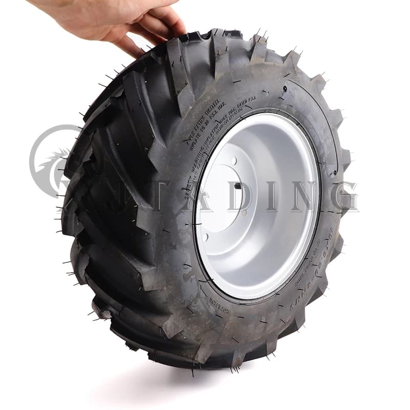 Ruote da 16 pollici ATV 16x6.50-8 pneumatici per vuoto tubeless con mozzo in ferro per spazzaneve tosaerba strumento per veicoli agricoli parti di pneumatici per auto