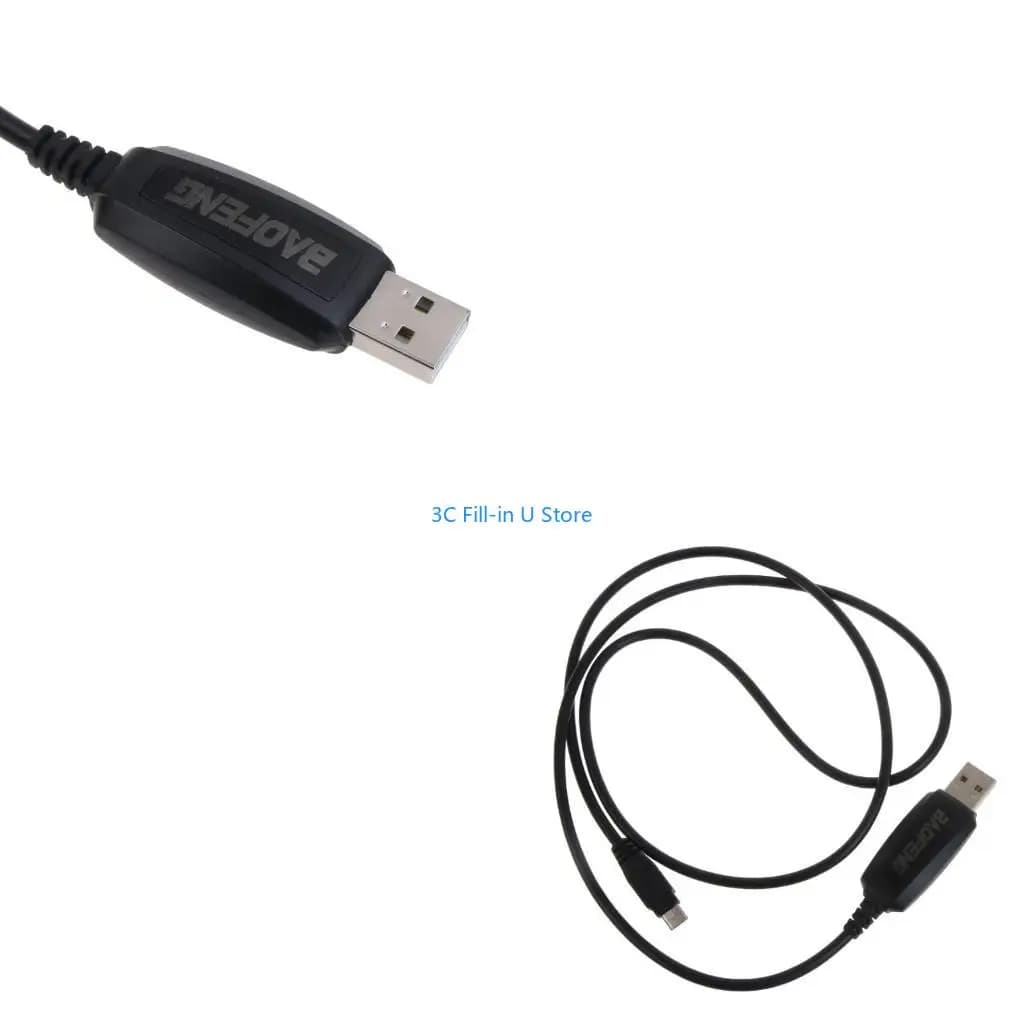 Cavo programmazione USB G8TA Cavo programmazione walkie-talkie Radio bidirezionale BF-9100 ABS