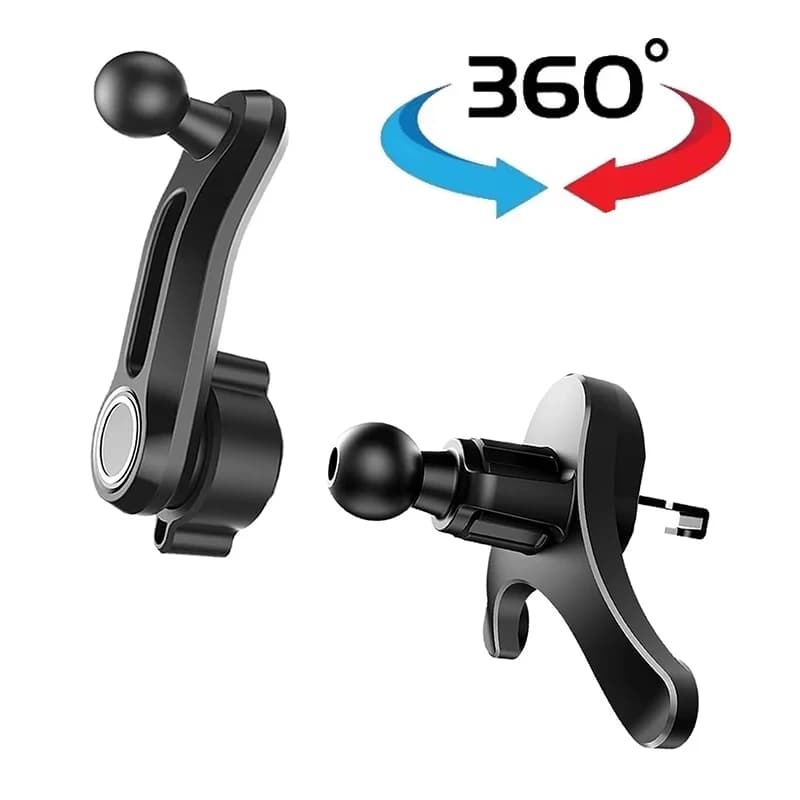 Car Phone Stand Rotating Adjustable Car Ball Head 17mm Round Mount Adapter For Mobile Phone Accessories Mobile Phone Accessory