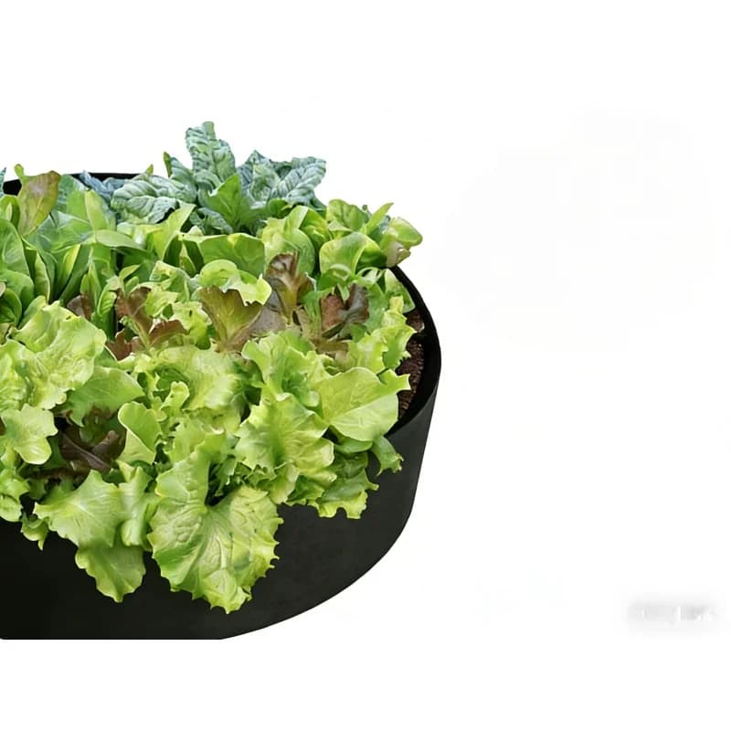 Vaso per Coltivazione Verdure 3D da Esterno, Spesso, Traspirante, Riutilizzabile, con Tasche Laterali, per Balcone e Giardino