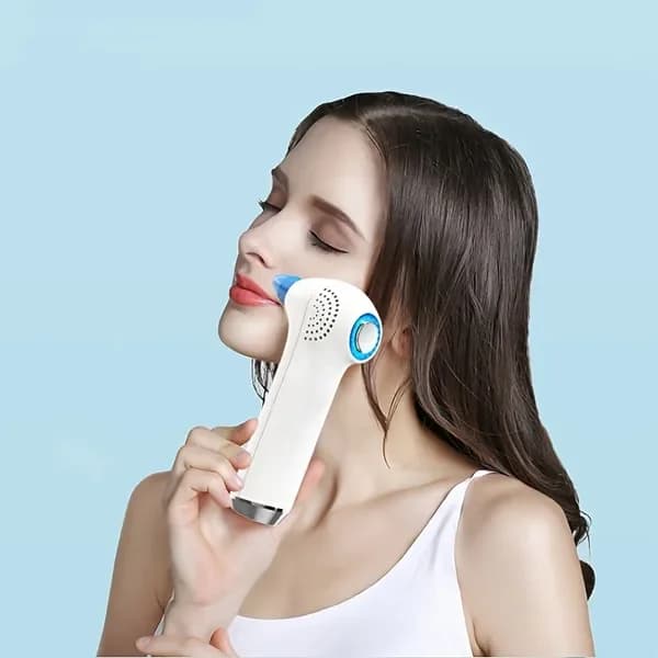 1 pc Aspirator Black Points with Cald and Cold Compression; Black Point Vacuum Cleaner; Improved Face Pore Cleaner