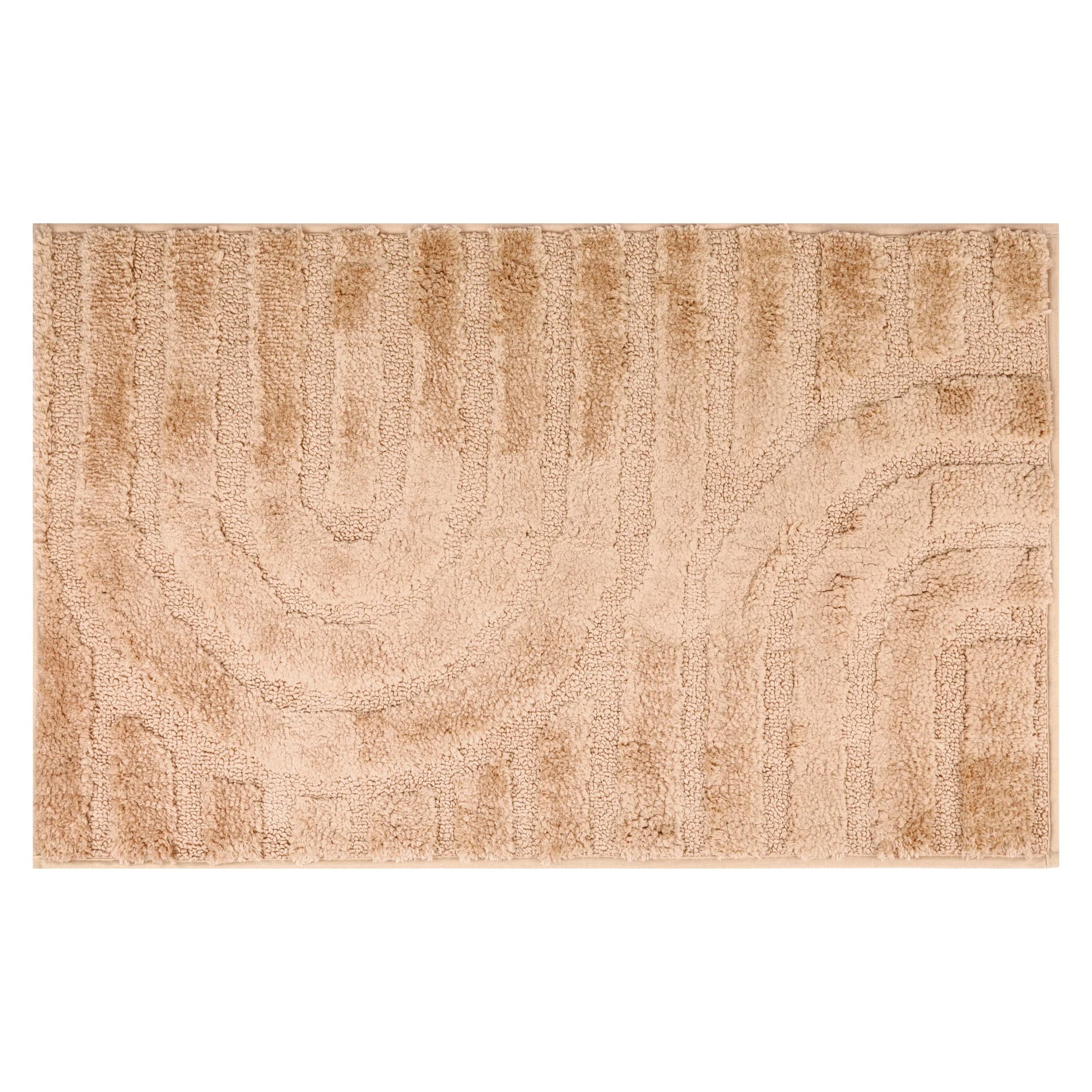 Soft Khaki Bathroom Rug Mat for Bath Floor 20 x 32 Inches