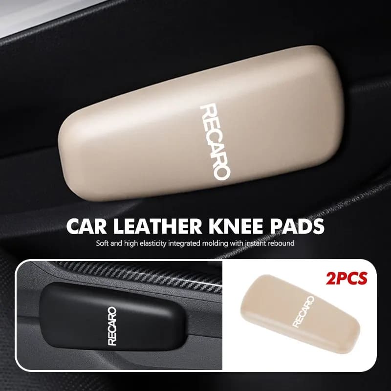 Car Knee Thigh Support Leg Rests Pad Door Control Armrest Mat For Recaro