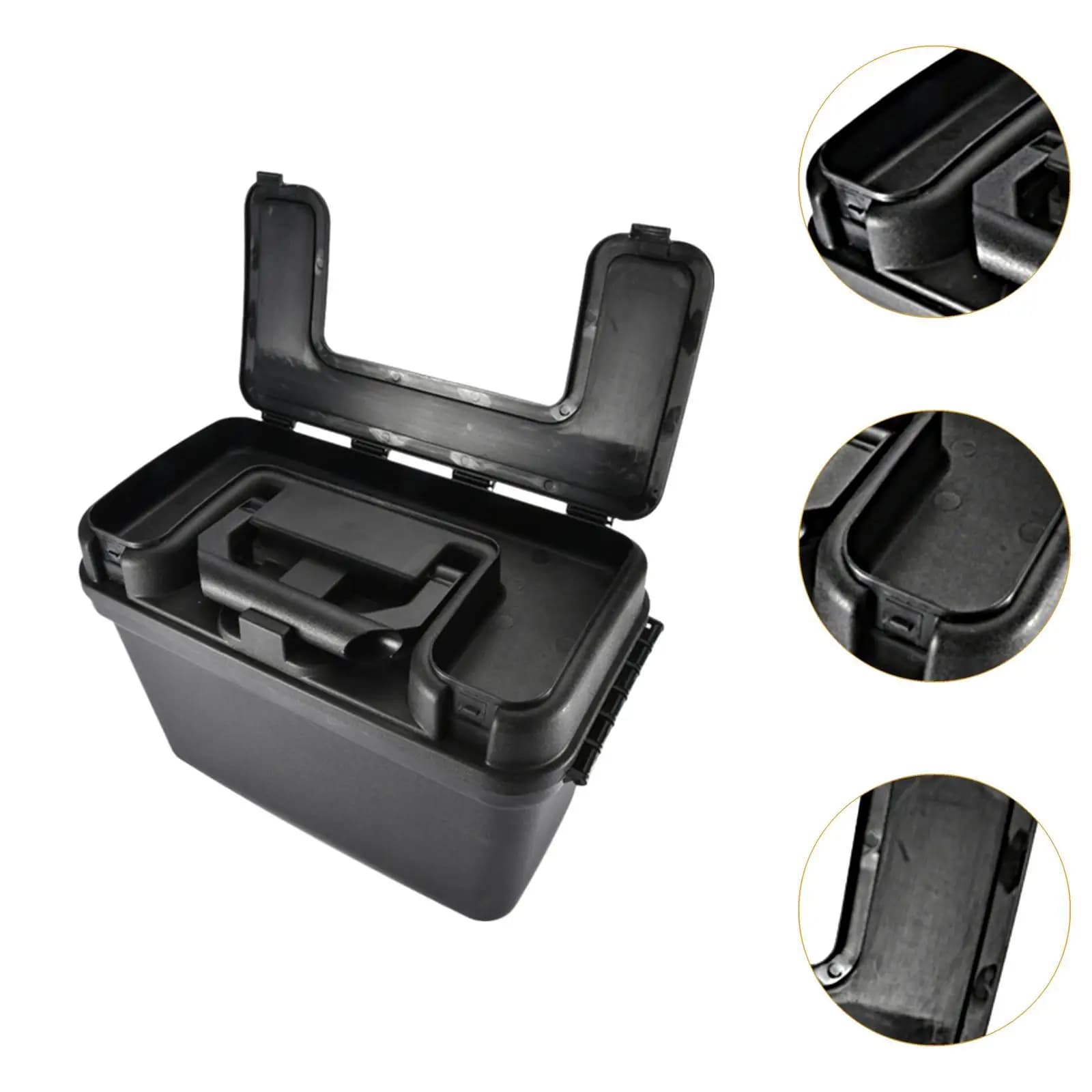 Fishing Case Portable Wear Resistant Fishing Tool Storage Box Fishing Gear Box Multipurpose for Outdoor Fishing Camping Travel
