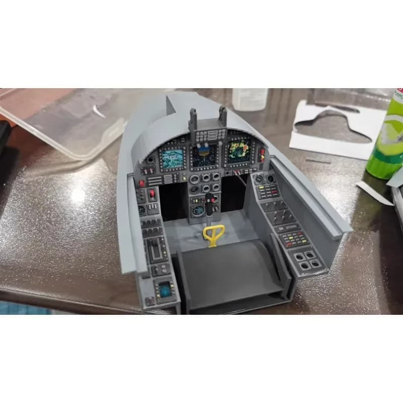 Accessorio Interno Realistico per Simulatore di Volo FPV, Upgrade per Aeromodelli RC, Modello di Aereo FTL J10