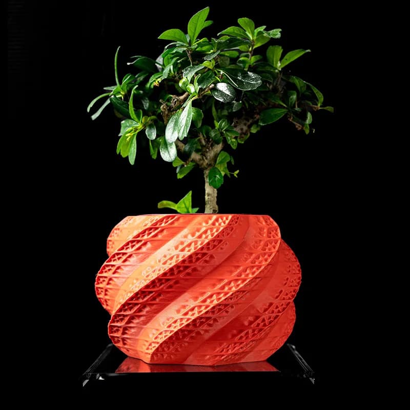 3D Printed Eco-Friendly Biodegradable Pot - Modern Minimalist Plant Decor Planter, Home Display Essential, Top Gift for macetas