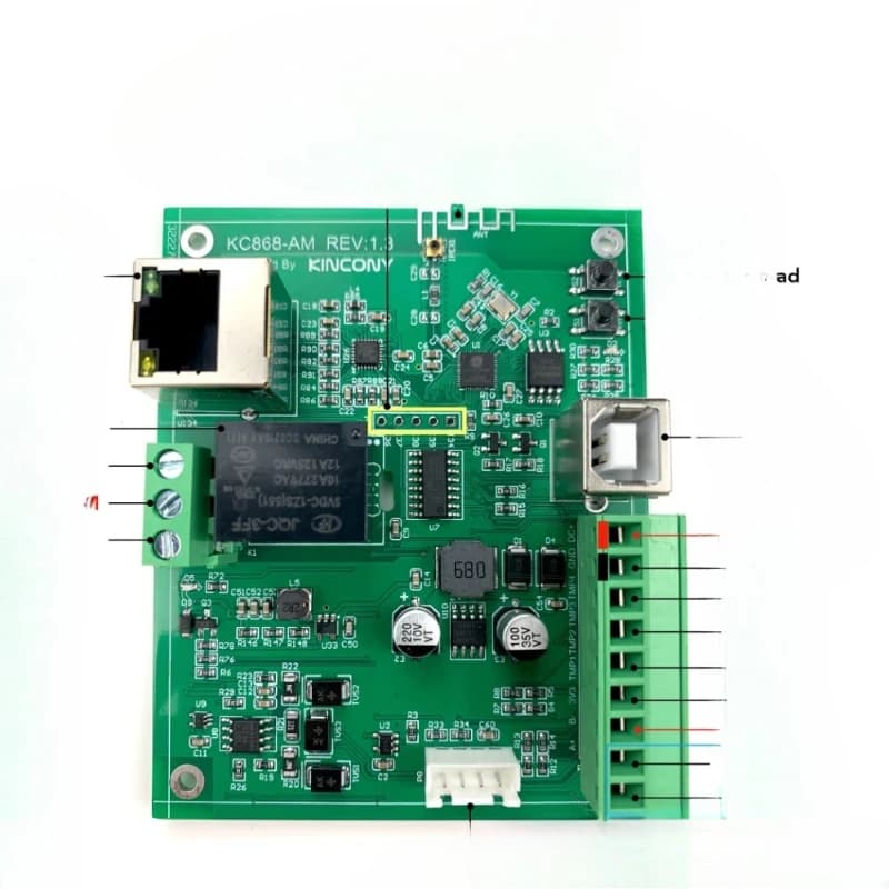 Scheda di Espansione IO KC868-AM ESP32 per Progetti IoT Fai-da-Te con ESPHome, Tasmota, Arduino IDE e Home Assistant