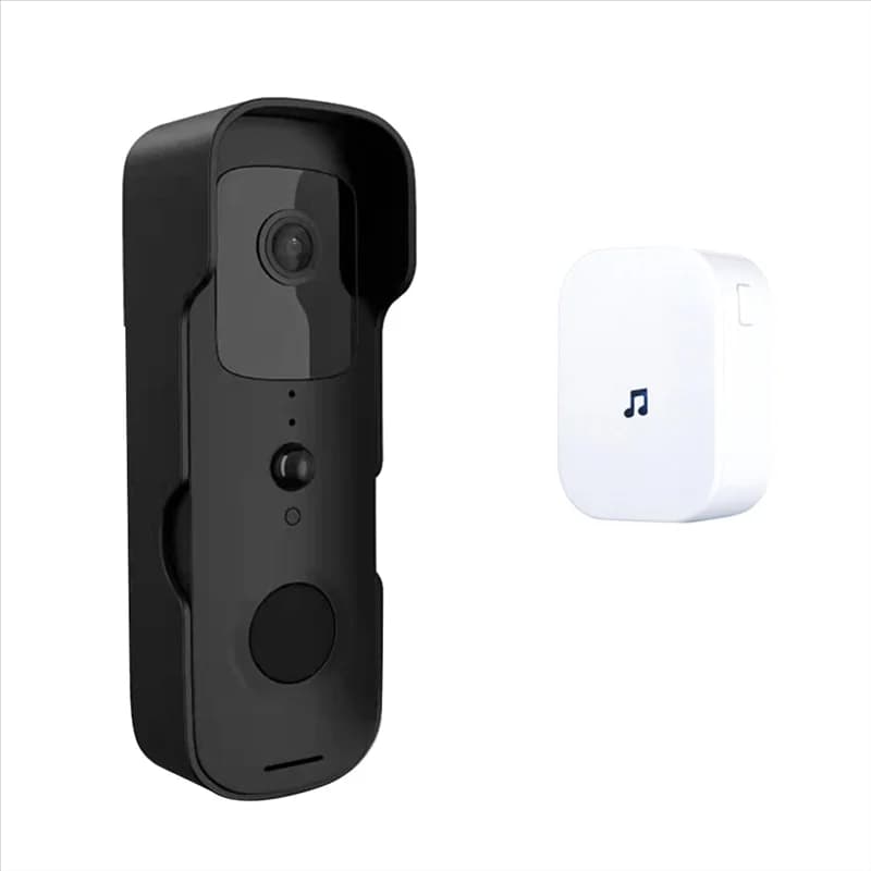 BHTS-Tuya Smart Video Doorbell Waterproof Night Vision Door Viewer 1080P FHD Camera Visual Intercom WIFI Door Bell
