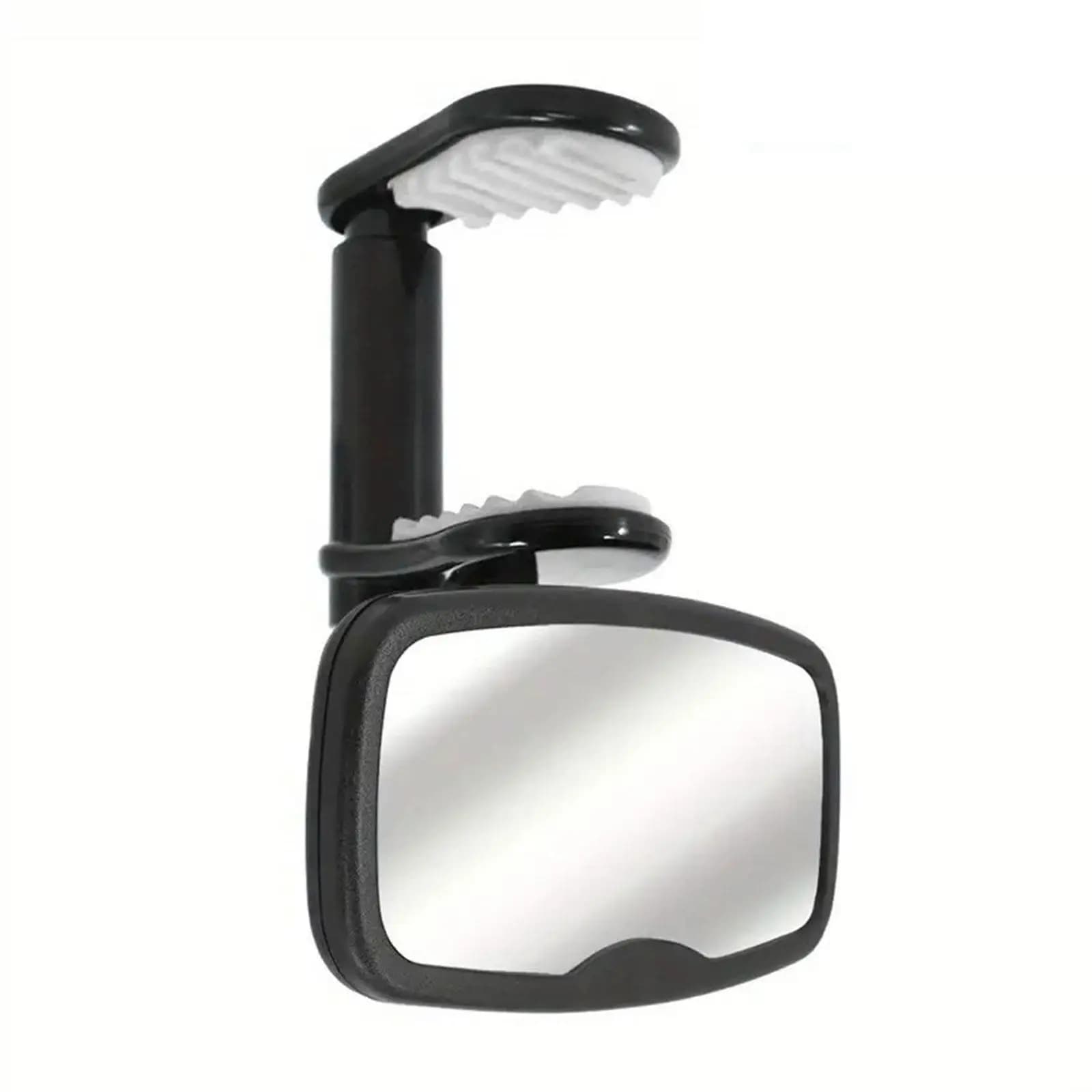 Clip per specchietto retrovisore grandangolare sul accessorio interno dell'auto per il monitoraggio dei seggiolini e gli elementi essenziali per la sicurezza dei bambini