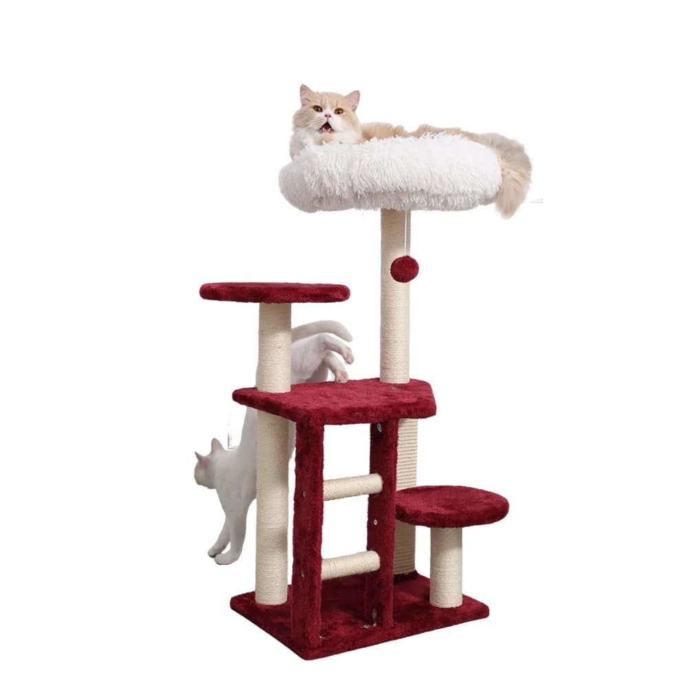 Factory Direct 2026 Cat climbing frame space cat nest cat tree integrated does not occupy an area of wear-resistant bedroom sis