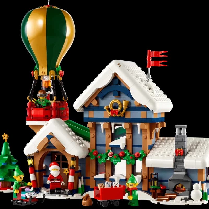 Lego Office postale di Babbo Natale 10339 5 minifigure per 18+ 1440 pezzi