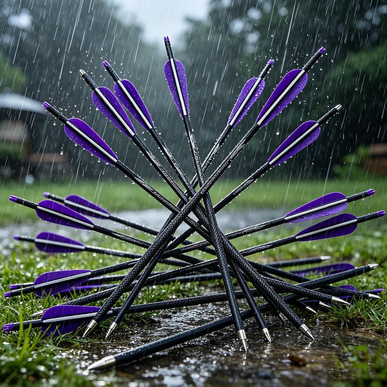 12PCS Target Arrows 13.5-20 inch Crossbow Bolts Carbon Arrow for Archery Hunting Shooting with Purple White 4inch Plasticfeather