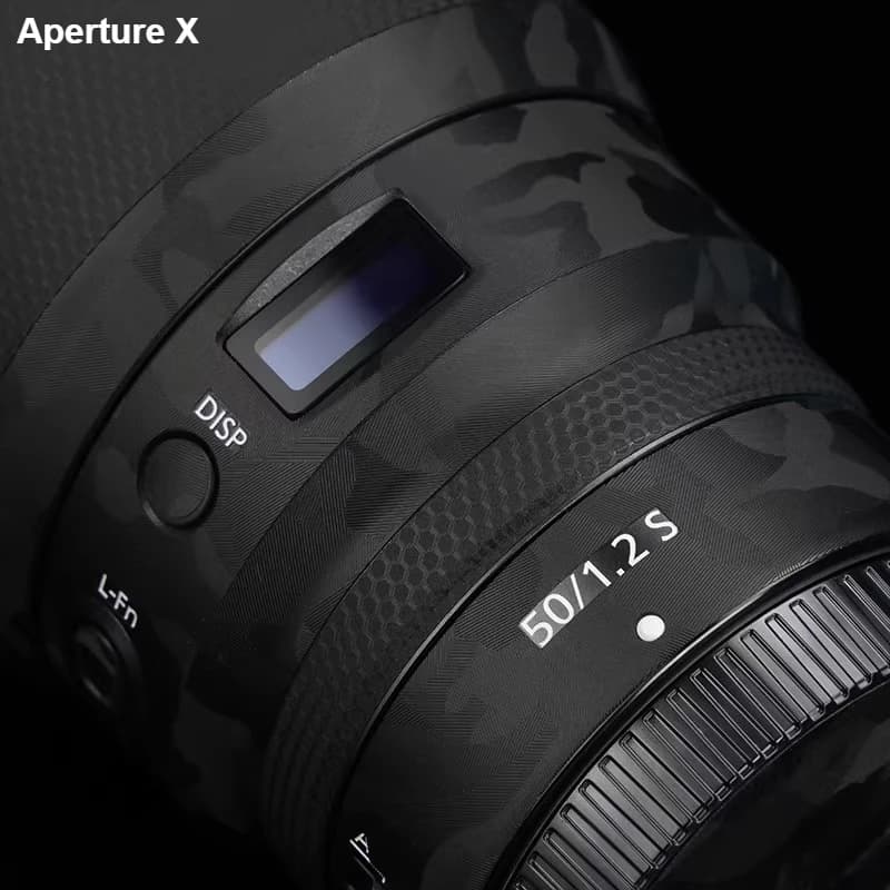 For Nikon Z 50mm F1.2 S Lens Drop Protection Lens Skin Decal Fashion Pattern Self Adhesive Waterproof Lens Decor Sticker