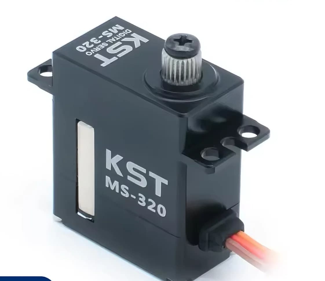 KST MS320 Servo Micro HV con codificatore magnetico interamente in metallo, impermeabile per elicottero 450, parti RC, 200 ° , 6,0-8,4 V, MS320