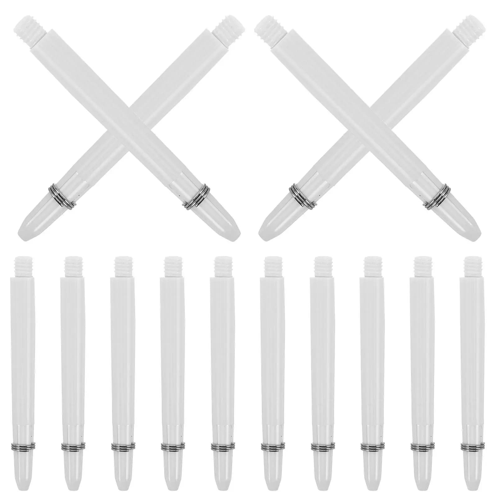 100 Pezzi Aste Filettate in Nylon per Freccette, 2 Aste di Ricambio con Punta in Acciaio, Accessori per Freccette da Sala Giochi e Bar