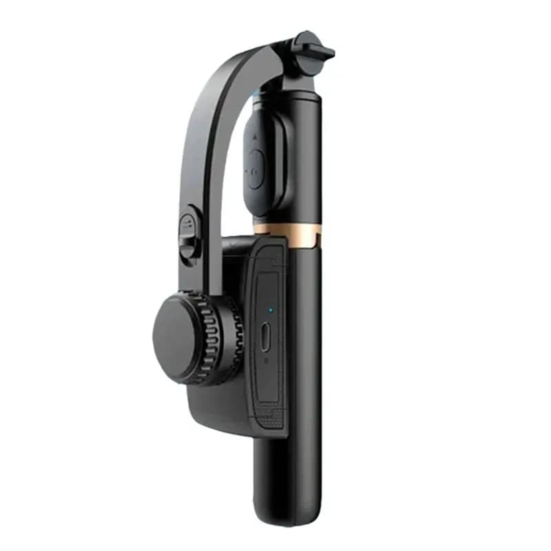 Handheld Gimbal Stabilisateur Selfie Stick Smartphone Action Kameralar Bluetooth Tripod-PZZW