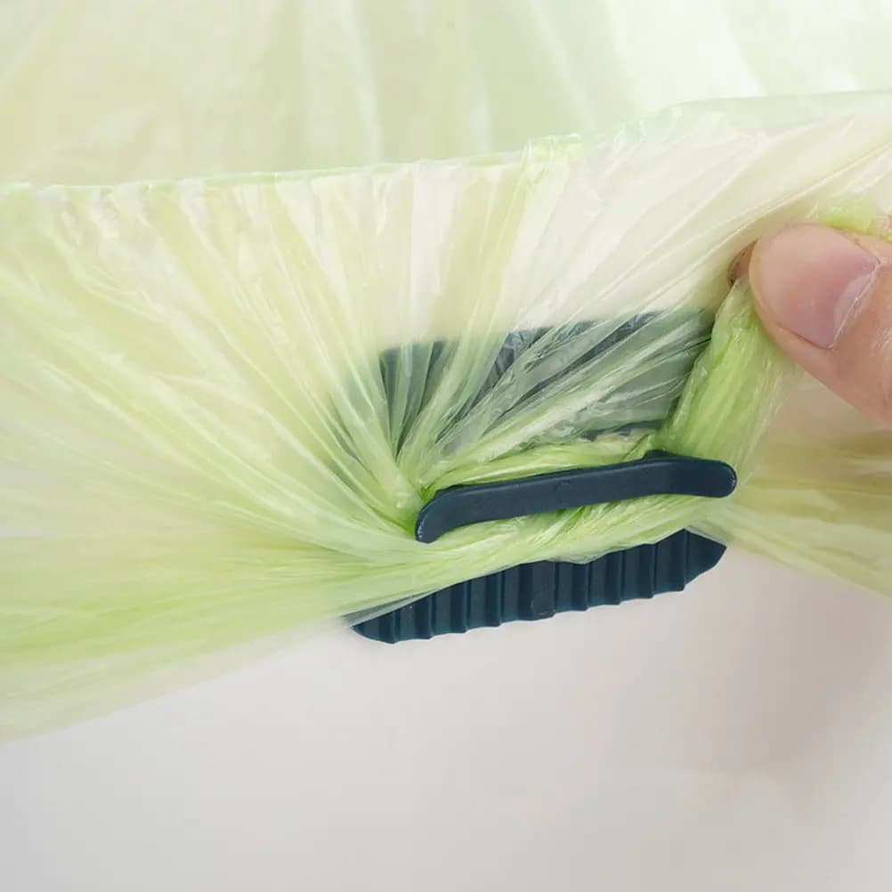 8 Pcs Trash Bag for The Garbage Fastener Kitchen Clamps Clips Can Bags Fixing